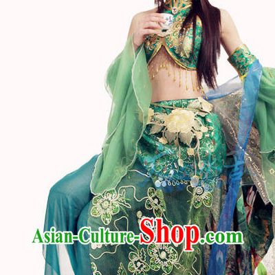 Asian Peacock Queen Costumes for Ladies