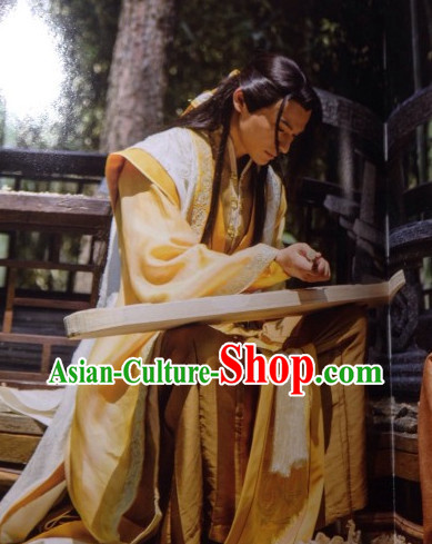 China Ancient Swordsman Costumes Full Set China Ancient Swordsman Costumes Full Set