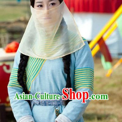 Asian China Mysterious White Veil