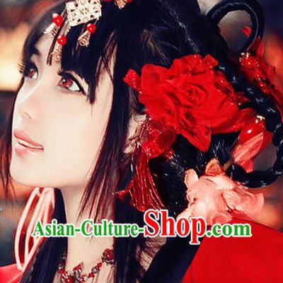 Asian Queen Hair Clips Set