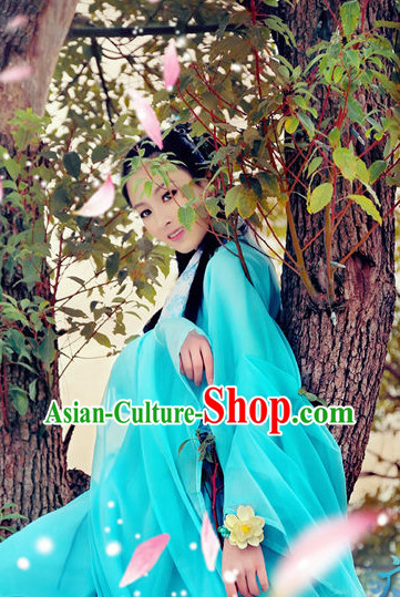 Skyblue Romantic Fairy Costumes Skyblue Romantic Fairy Costumes