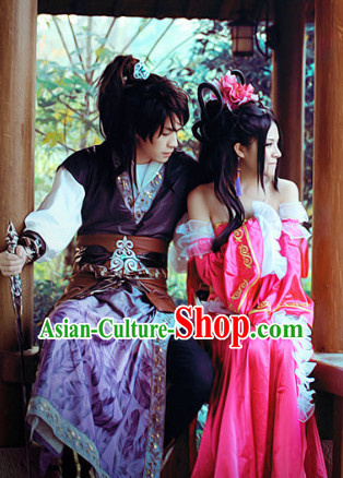 Asian Traditional Fencer Costumes for Men Asian Traditional Fencer Costumes for Men