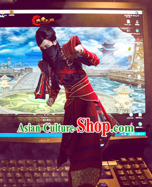 High Shoulder Asian Paladin Cosplay Costumes Complete Set High Shoulder Asian Paladin Cosplay Costumes Complete Set