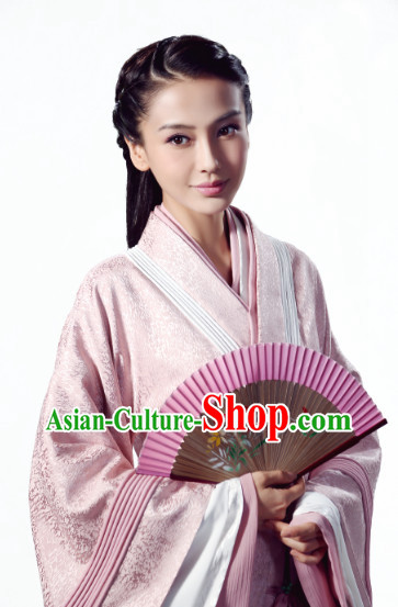 Asian China Princess Hanfu Dress Complete Set for Women Asian China Princess Hanfu Dress Complete Set for Women