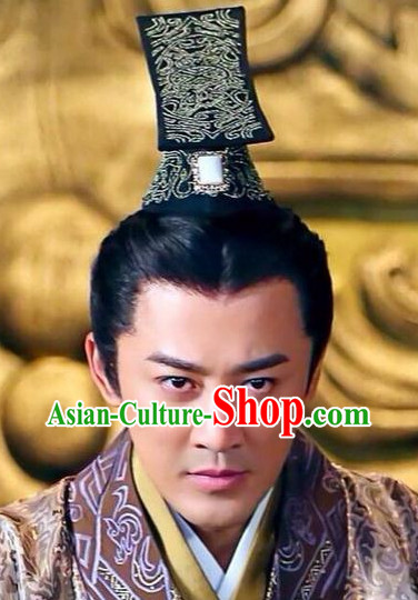 Chinese Ancient Tang Empress Hair Wigs   Extension