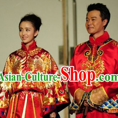 Chinese Wedding Dresses for Men and Women