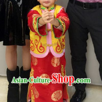 Chinese Theme Photography Costumes for Boys