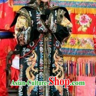 Chinese Theme Photography Empress Costumes and Hat