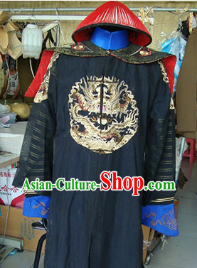Chinese Official TV Play Armor Costumes and Hat