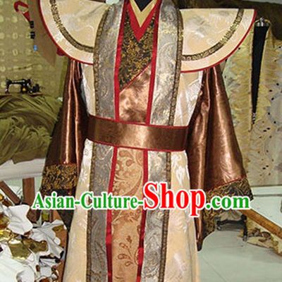 Chinese High Shoulder TV Play Hero Costumes