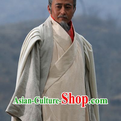 Chinese Chancellor TV Play Hero Costumes and Hat