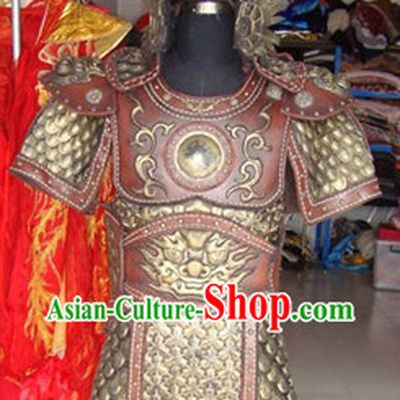 Chinese Hero TV Play Armor Costumes and Helmet