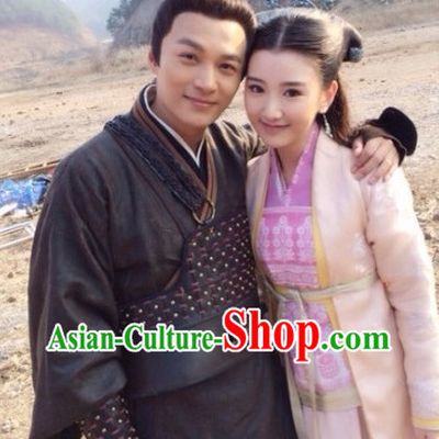 Chinese Superhero TV Play Guojing Costumes