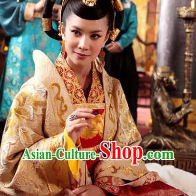 Chinese TV Drama Empress Costumes and Hair Accessories