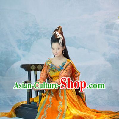 Ancient China Queen Costumes Complete Set for Girls