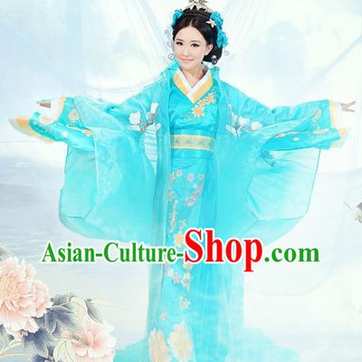 China Classical Dance Costume and Hair Accessories for Women or Girls