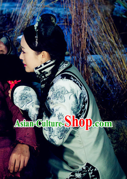 Traditional Imperial Qing Empress Long Robe Traditional Imperial Qing Empress Long Robe