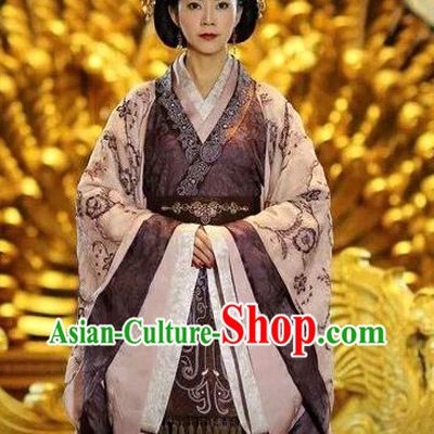 Chinese Traditional Queen Costumes and Hair Accessories