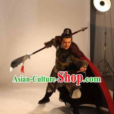 Ancient China General Warrior Armor Costumes for Men