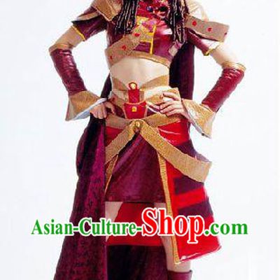 Traditional Warrior Armor Cosplay Costumes for Women