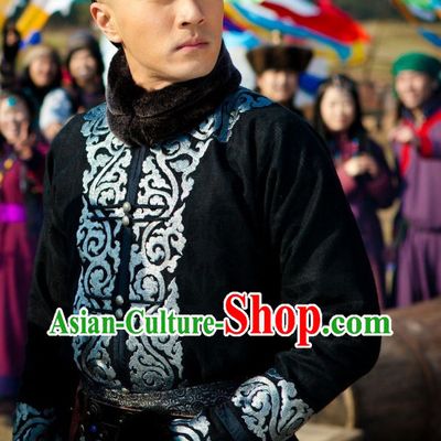Qing Dynasty Long Jacket for Men