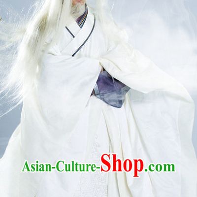 China White Hanfu Clothes