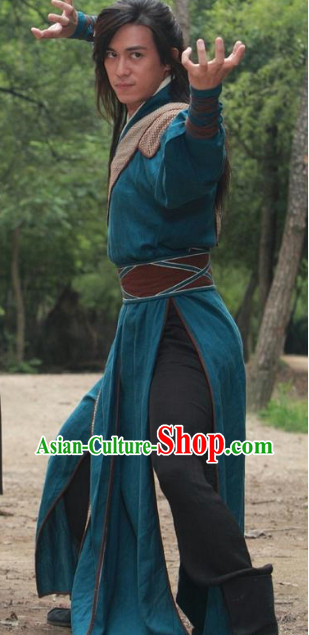Chinese Traditional Kung Fu Performance Long Robe Chinese Traditional Kung Fu Performance Long Robe