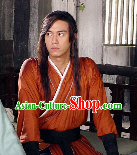 Chinese Traditional Kung Fu Master Robe and Belt Chinese Traditional Kung Fu Master Robe and Belt