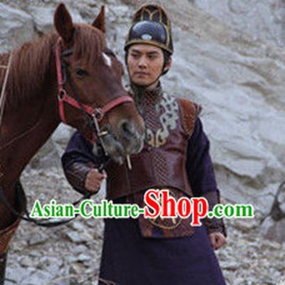 China Ancient Bodyguard Official Costumes and Hat