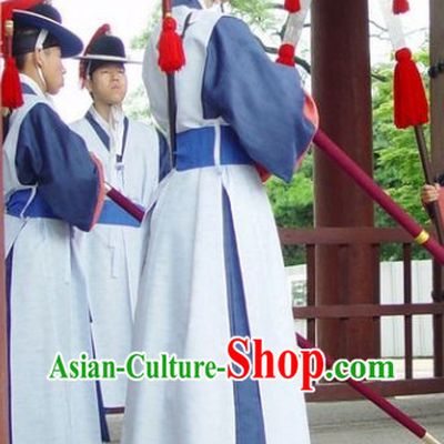 Korean Traditional Guard Dress and Hat for Men