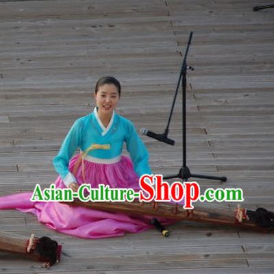 Korean Musician Perormance Hanbok Costumes for Women