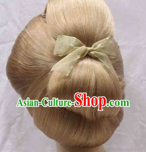 Japanese Traditional Black Female Wig Japanese Traditional Black Female Wig