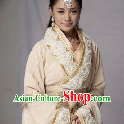Chinese Princess Stage Costumes and Hair Jewelry