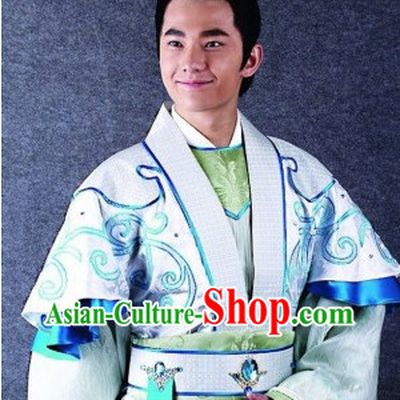 Chinese Lengend of the Ancient Sword Prince TV Play Costumes and Coronet