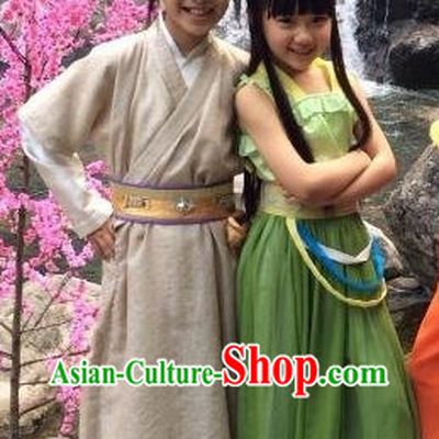 Chinese Lengend of the Ancient Sword Hero TV Play Fairy Costumes for Kids