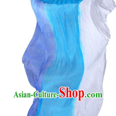 71 Inches Long Pure Silk Fan Veils Dance