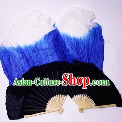 59 Inches Long Chinese Silk Dancing Fan