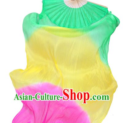 71 Inches Chinese Silk Hands Fan for Sale