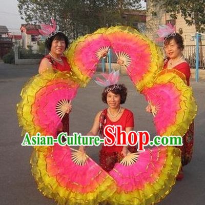 Five Layers Chinese Dancing Hands Fan