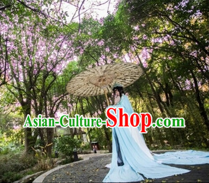 Ancient Oriental Poet Mountain and Water Costumes Complete Set