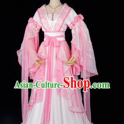 Chinese Pink Princess Clothing for Girls.