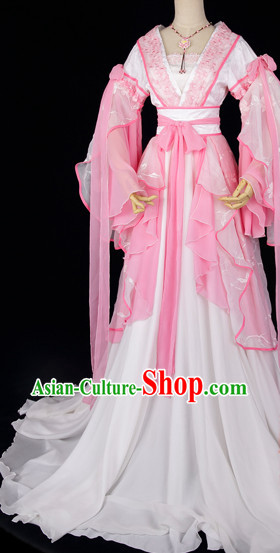 Chinese Pink Princess Clothing for Girls Chinese Pink Princess Clothing for Girls