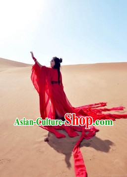 Asian Red Fairy Costumes Complete Set Asian Red Fairy Costumes Complete Set
