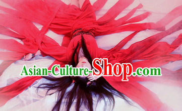 Asian Red Fairy Costumes Complete Set Asian Red Fairy Costumes Complete Set