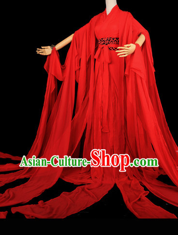 Asian Red Fairy Costumes Complete Set Asian Red Fairy Costumes Complete Set