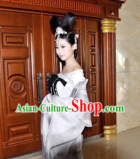 Chinese Classical Hanfu Dresses Complete Set Chinese Classical Hanfu Dresses Complete Set