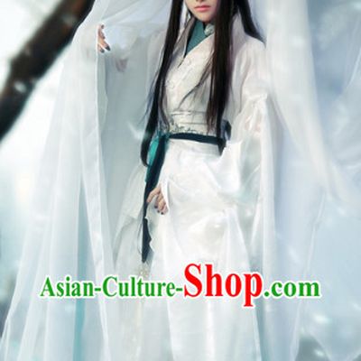 Pure White Fairy Chinese Costumes