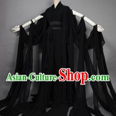 Black Chinese Cosplay Costume