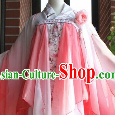 Chinese Classical Wide Sleeves Dance Costumes
