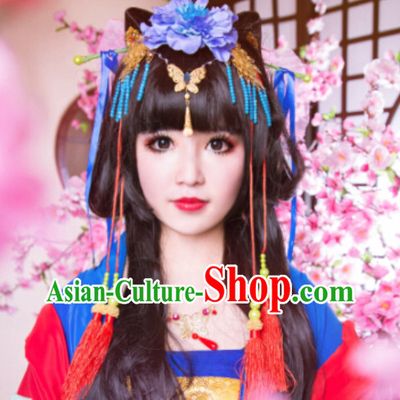 Chinese Flower Hair Accessories